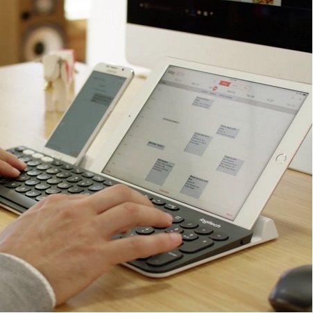 TECLADO WIRELESS K780 GRIS- 920-008026 - LOGITECH - TECLADO06537