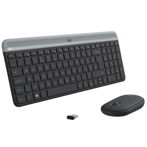 TECLADO + MOUSE WIRELESS MULTIMEDIA MK470 920-009266 LOGITECH - TECLADO08873