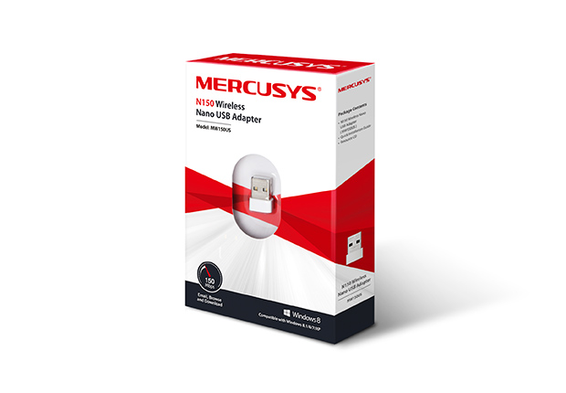 PLACA DE RED USB WIFI MW150US NANO MERCUSYS 150MBPS (0325)  WIRELESS  - TP-LINK