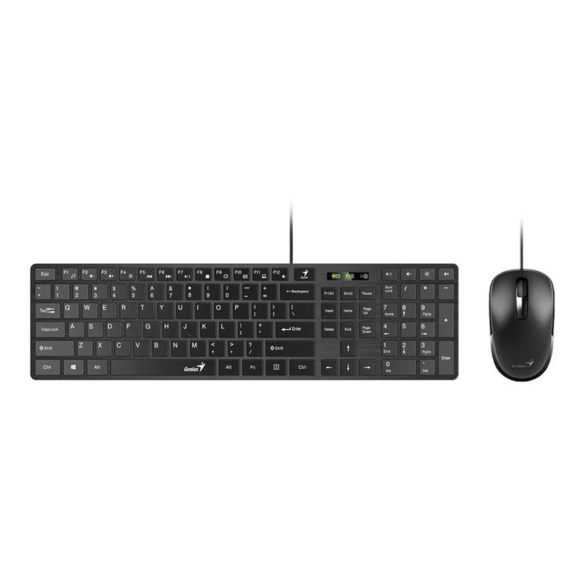TECLADO + MOUSE USB SLIMSTAR C126 GENIUS 
31330007401