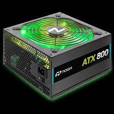 FUENTE 800W P/GABINETE NOGA - ATX 800 RGB- NOGA NET - FUENTE08970