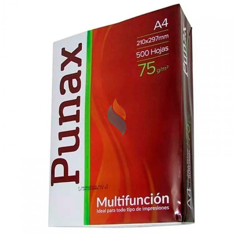 PAPEL A4 BOND 75GR PUNAX