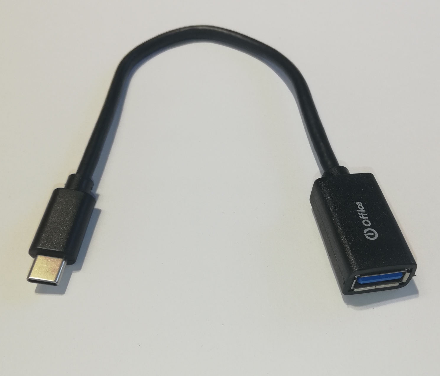 ADAPTADOR TIPO C3.1  M) A USB3.0 (H) OFF-ADA004 OTG 20CM OFFICE - ADAPTADOR09020