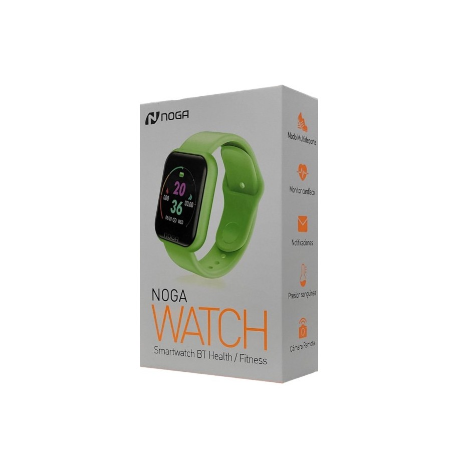 RELOJ SMART BAND BT NG-SW04 VR VERDE PACKAGING DETERIORADO PULSERA FITNESS - NOGANET - RELOJ09032