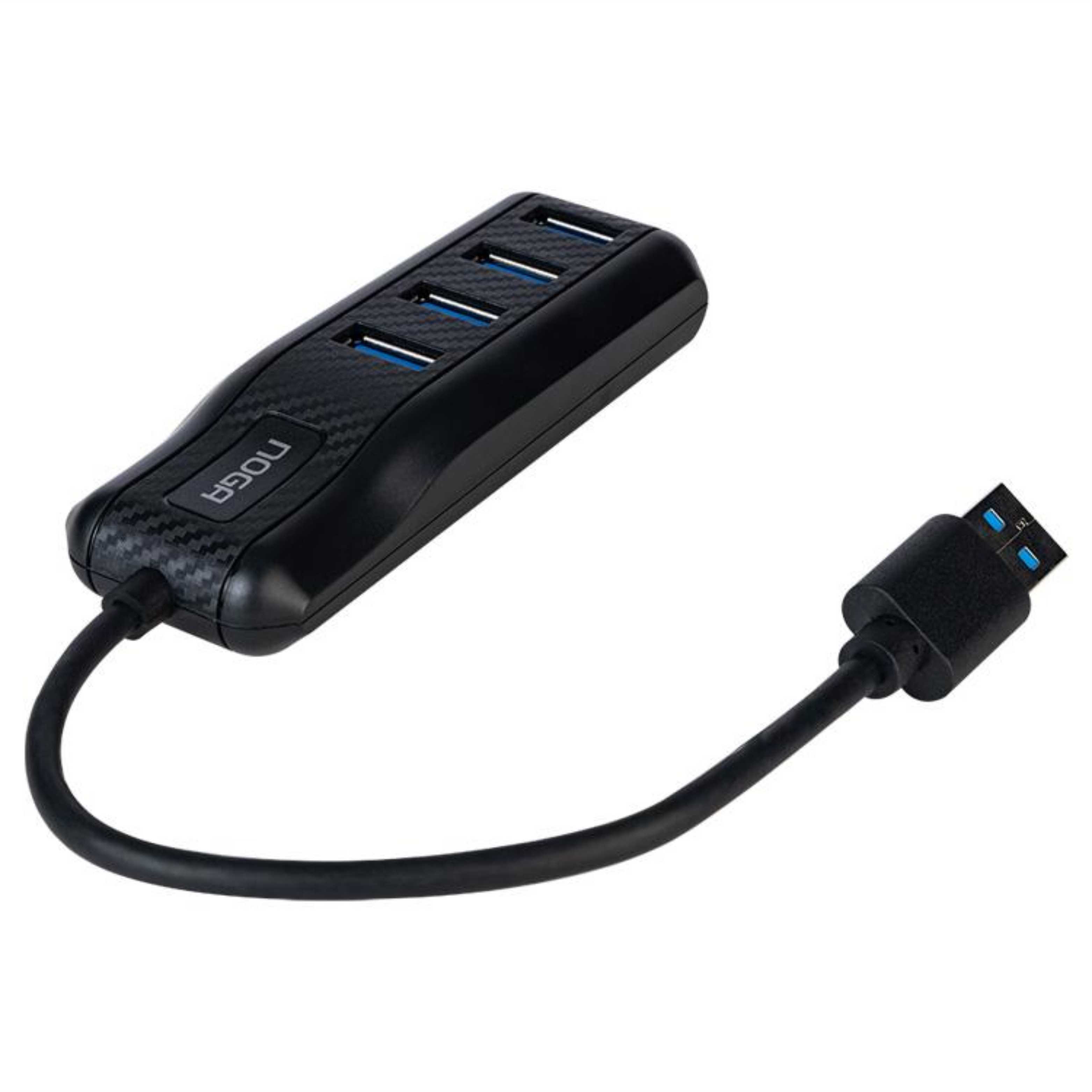 HUB ADAPTADOR USB 2.0 4 BOCAS - NGH-47 - NOGA NET - HUB09078