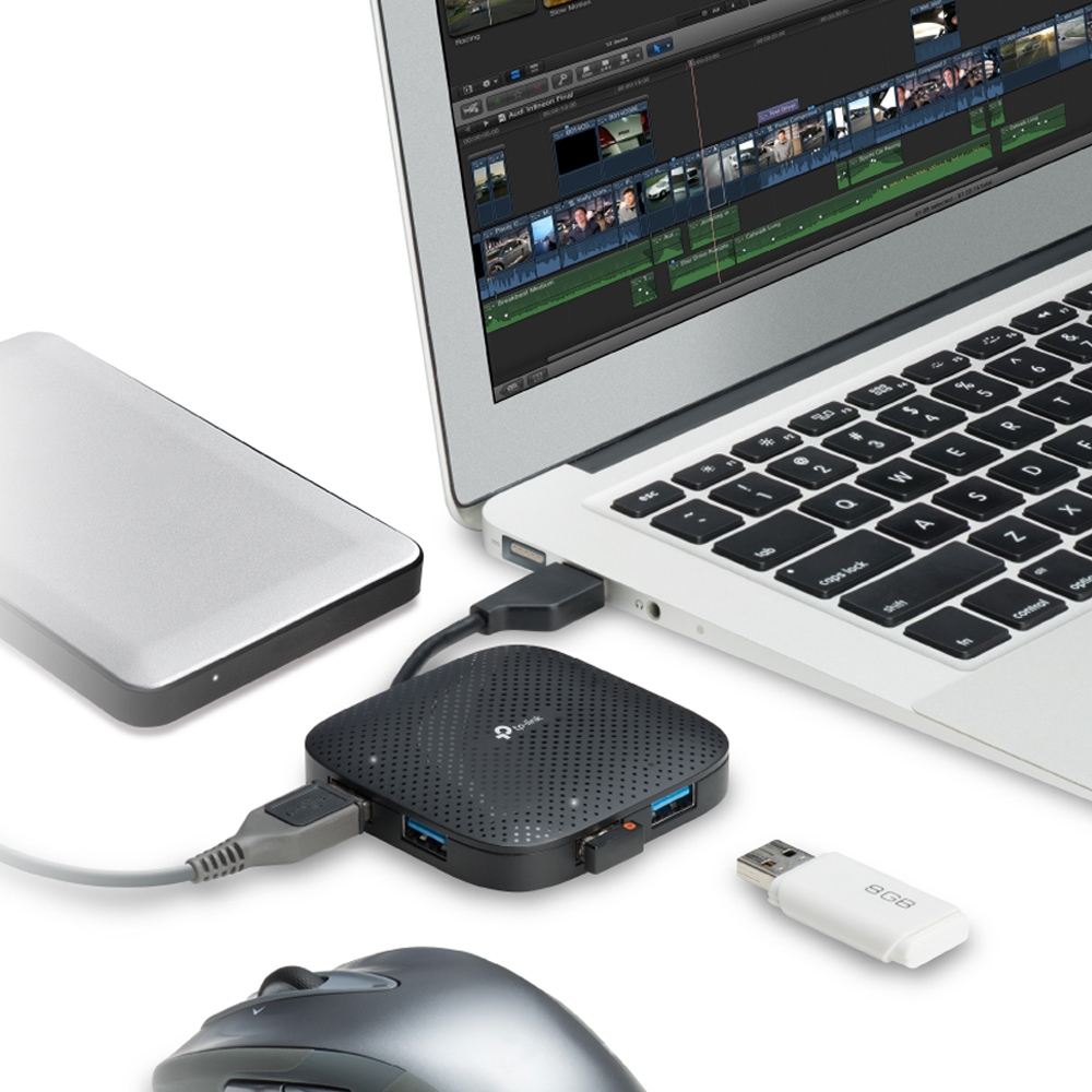 HUB ADAPTADOR USB 3.0 4 EN 1 - UH400  - TP-LINK - HUB09086