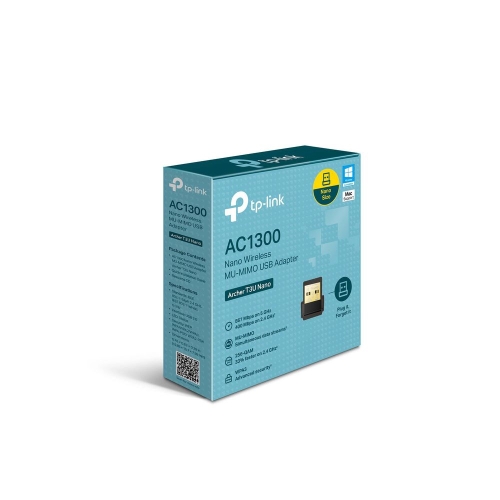 PLACA DE RED USB WIFI (ARCHER T3U NANO)  MU-MIMO AC1300  MINI WIRELESS  - TP-LINK  2667