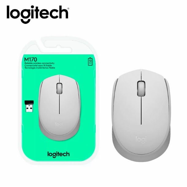 MOUSE USB WIRELESS M170 BLANCO LOGITECH  -910-006864