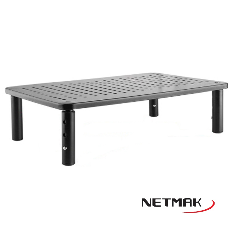 SOPORTE MONITOR/TV NM-ST20 TIPO MESA ELEVADOR NOTEBOOK NETMAK - SOPORTE09241