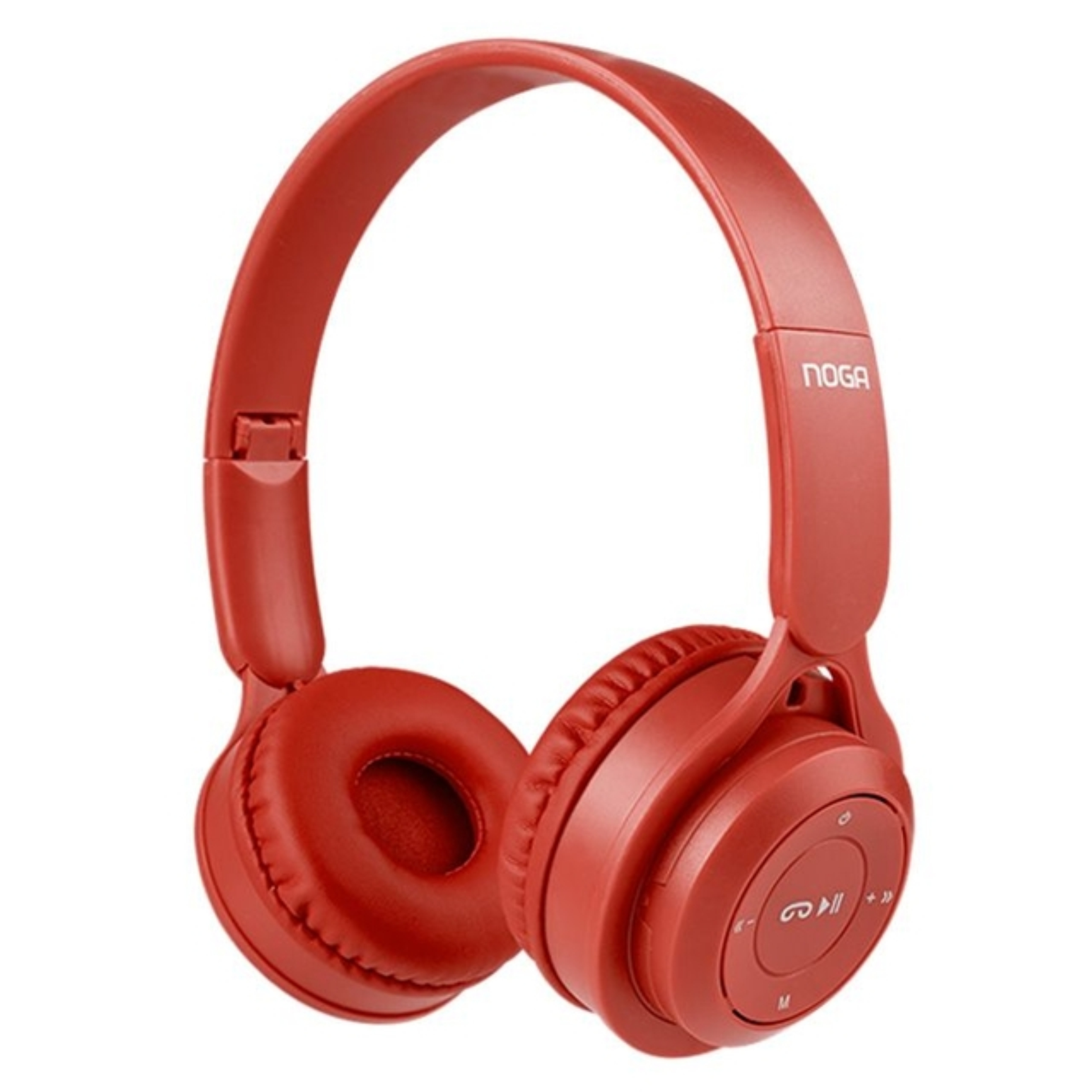 AURICULAR VINCHA  BLUETOOTH NOGA NET NG-A208BT RJ ROJO