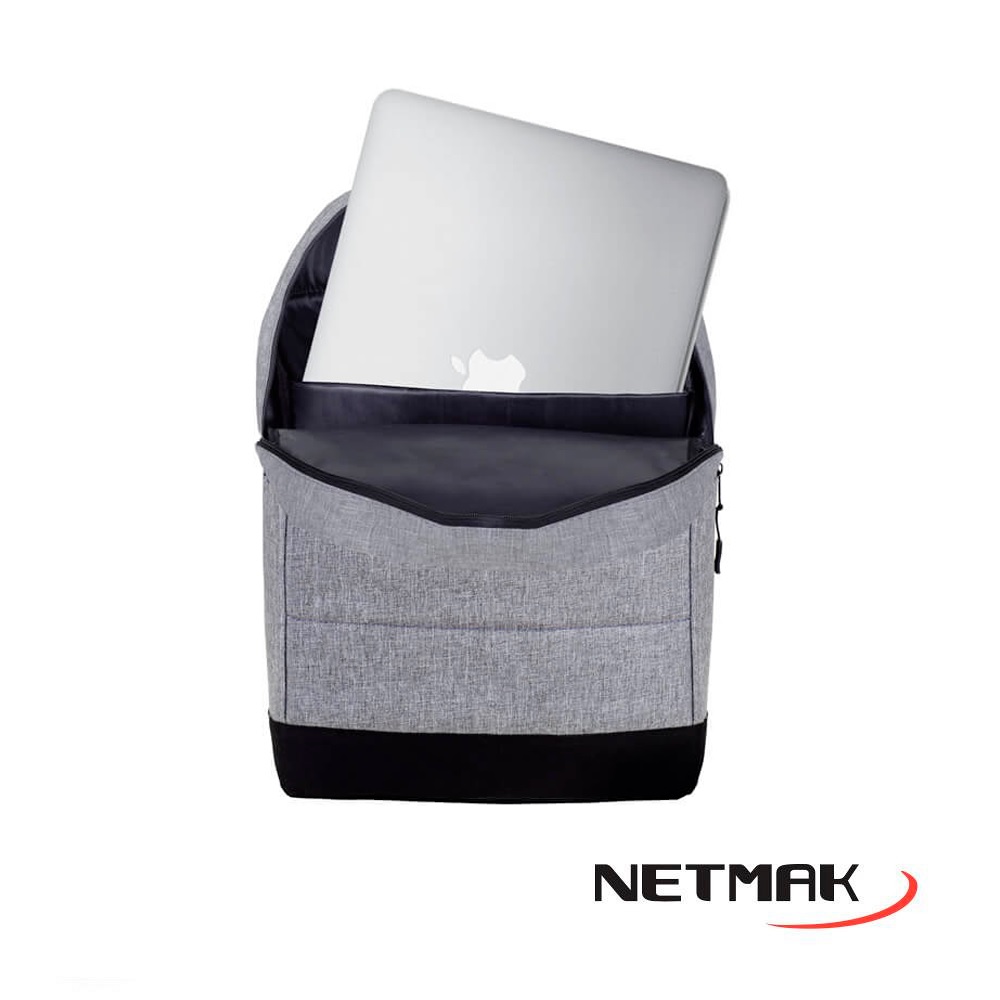 MOCHILA P/ NOTEBOOK 15.6 NM-MCH1 GRIS