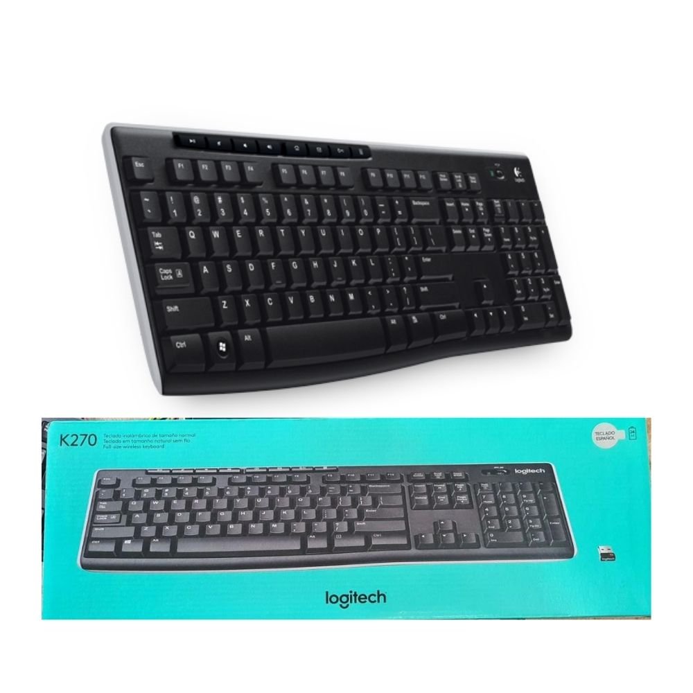 TECLADO WIRELESS MULTIMEDIA K270  LOGITECH 920-004426