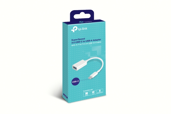 ADAPTADOR MH C/CABLE TIPO C A USB 3.0 UC400 SUPER RAPIDO - TP-LINK - ADAPTADOR09440
