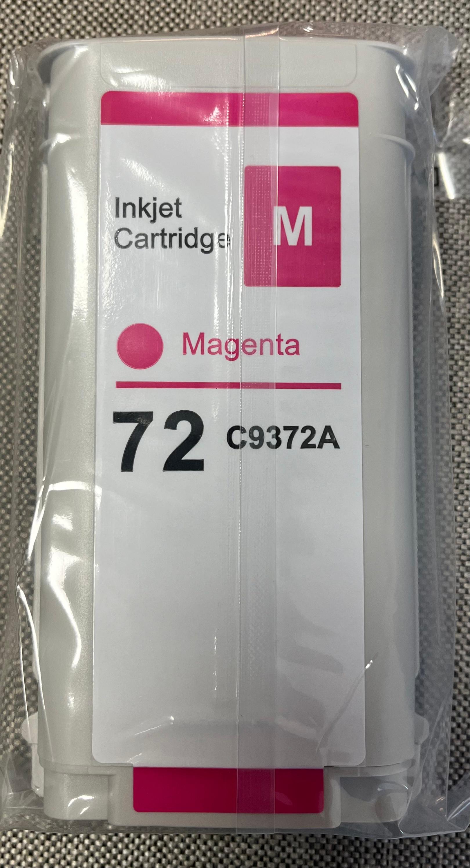 CART ALTER HP #72XL   MAGENTA 130ML C9372A OFFICE ALTERNATIVO - PARA IMPRESORA HP DESIGNJET DE LA SERIE T610,  T620,  T770,  T1100,  T1200, T2300 EMFP, HP  T790,  T1300