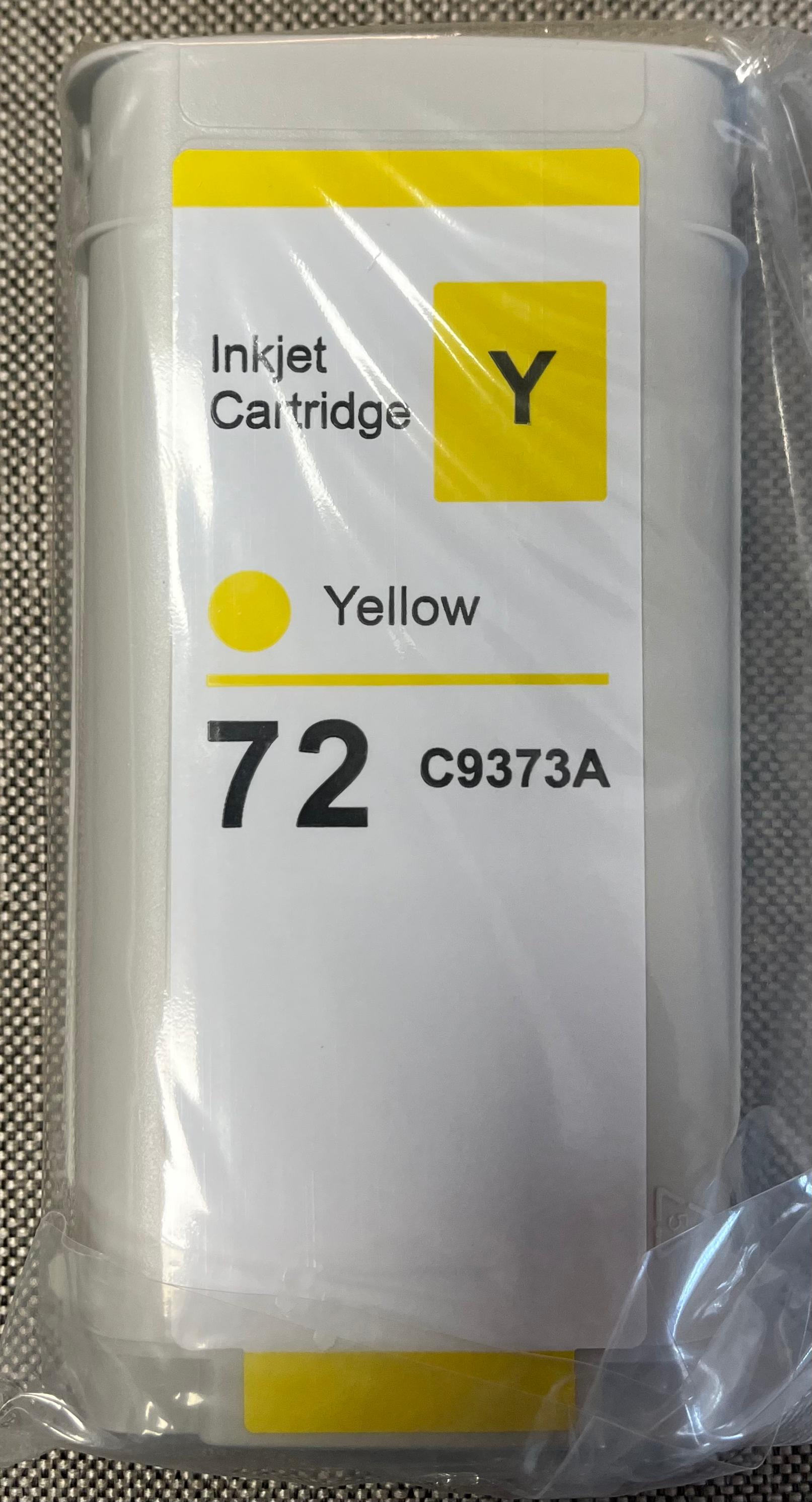 CART ALTER HP #72XL AMARILLO 130ML C9373A OFFICE ALTERNATIVO - PARA IMPRESORA HP DESIGNJET DE LA SERIE T610,  T620,  T770,  T1100,  T1200, T2300 EMFP, HP  T790,  T1300