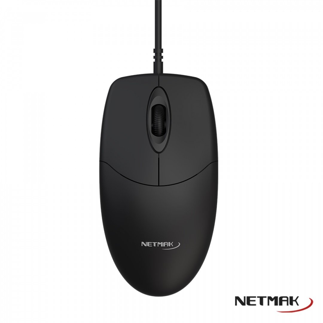 MOUSE USB NM-M630 NEGRO 
NETMAK