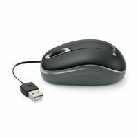 MOUSE USB RETRÁCTIL USB-A 70751 NEGRO 70751 VERBATIM