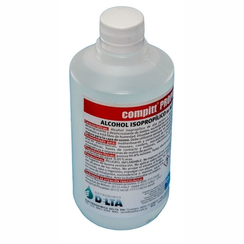 LIMPIADOR ALCOHOL ISOPROPÍLICO 250CC - PHX250