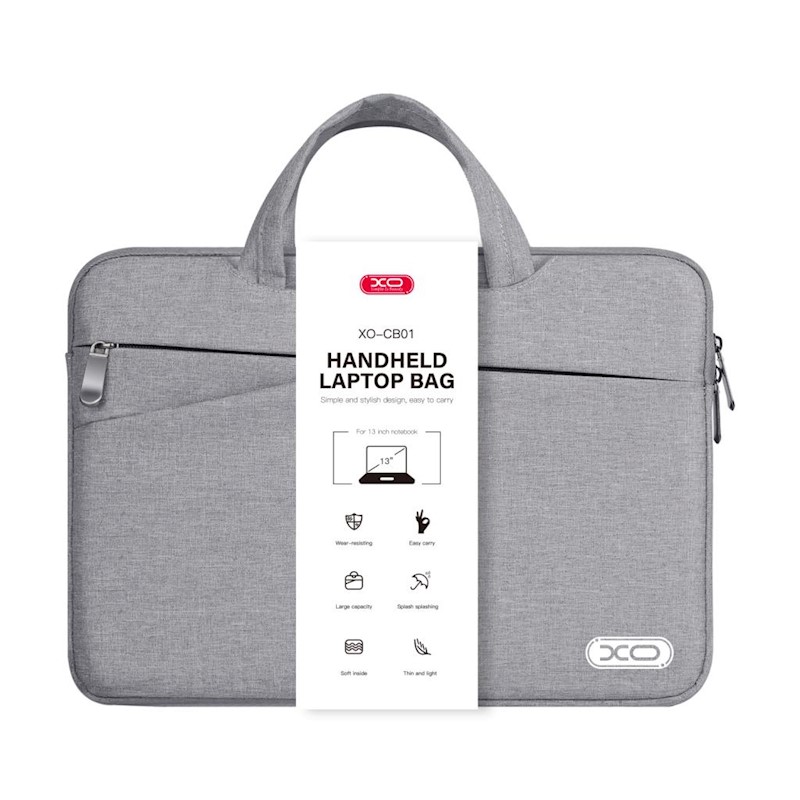 MALETIN P/NOTEBOOK 14" XO-CB01 GRIS - 09778