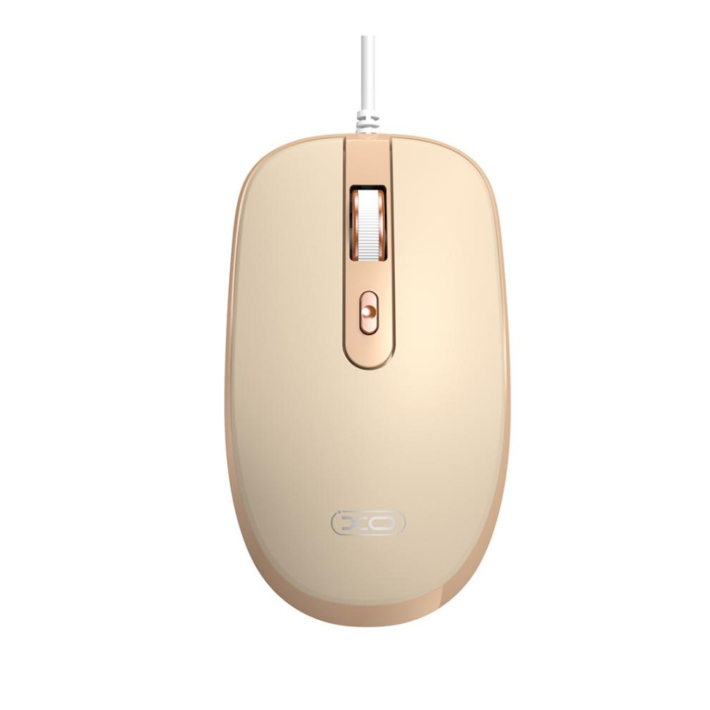 MOUSE CON CABLE USB M9 ROSA XO