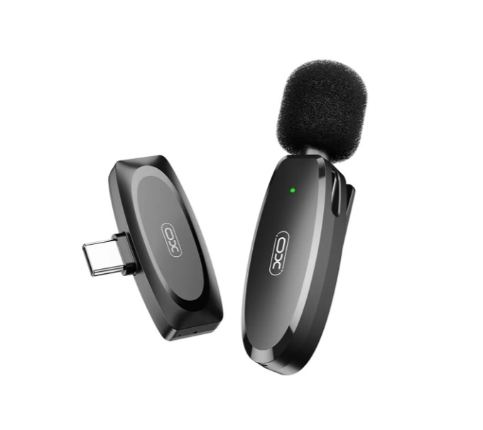 MICROFONO CORBATERO INALAMBRICO TIPO C XO-MKF08A  PARA CELULAR TIPO C     XO-MKFO8A - 09803