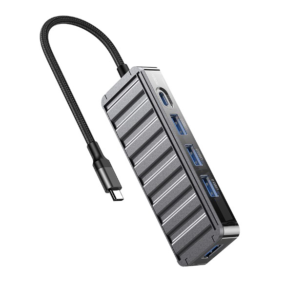 HUB ADAPTADOR TIPO C 5 EN 1 XO - HUB015 MULTIFUNCION - 09810