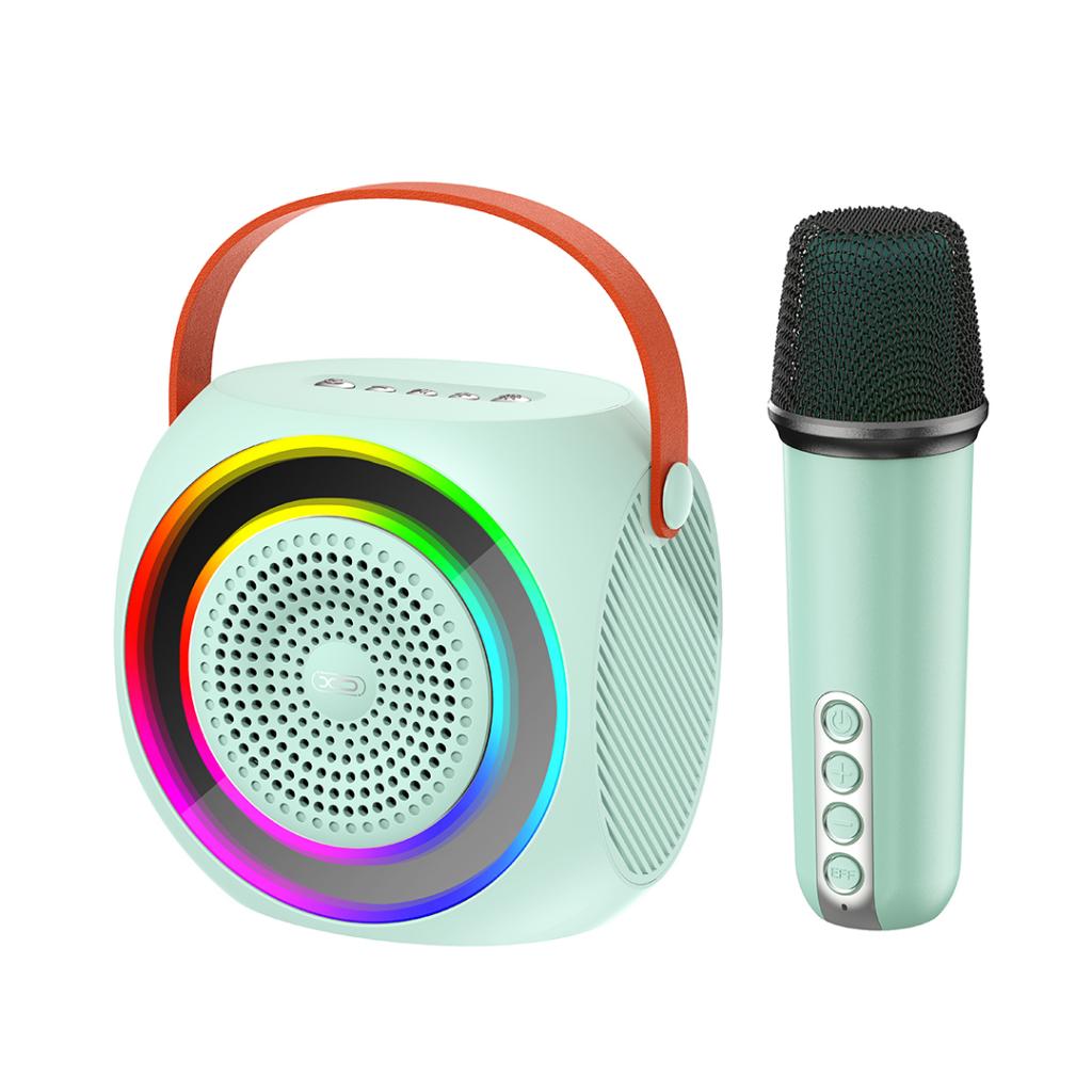 PARLANTE KARAOKE BLUETOOTH XO - F42 CON MICROFONO Y LUCES - 09840