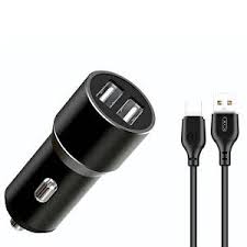 CARGADOR PARA AUTO XO - TZ09 INCLUYE CABLE LIGHTNING - 09875