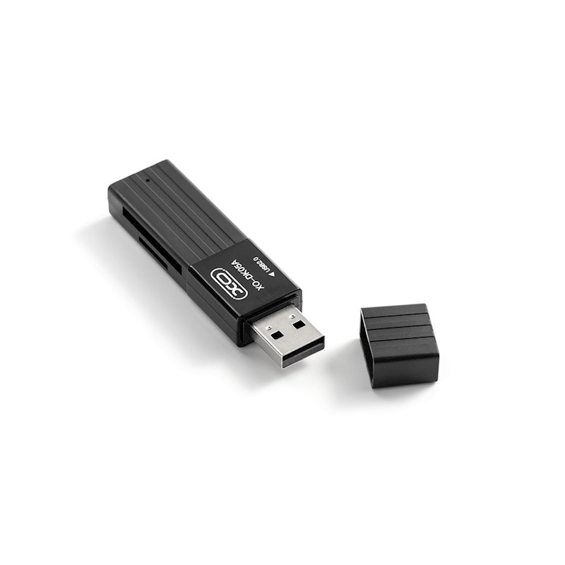 LECTOR USB DE TARJETA USB 2.0 XO - DK05A 2 EN 1 - 09890