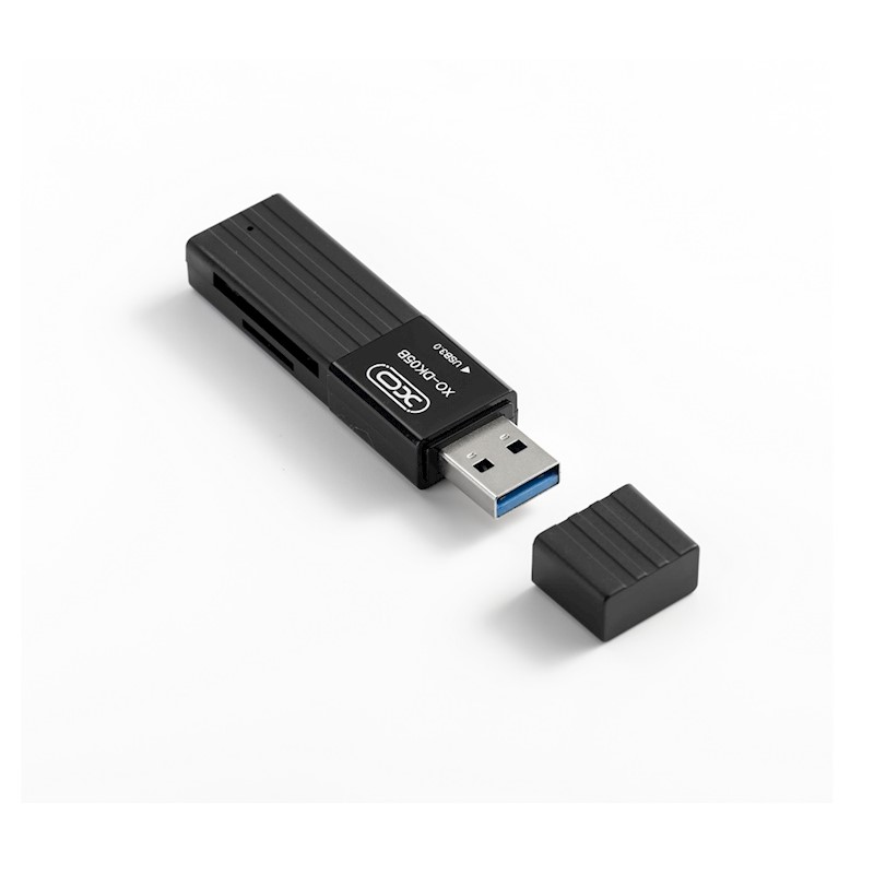 LECTOR USB DE TARJETA USB 3.0  XO - DK05B 2 EN 1 - 09891