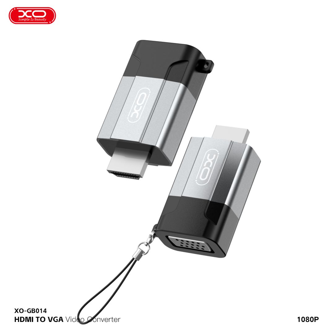 ADAPTADOR DE VIDEO DE HDMI A VGA HEMBRA XO-GB014 - 09893