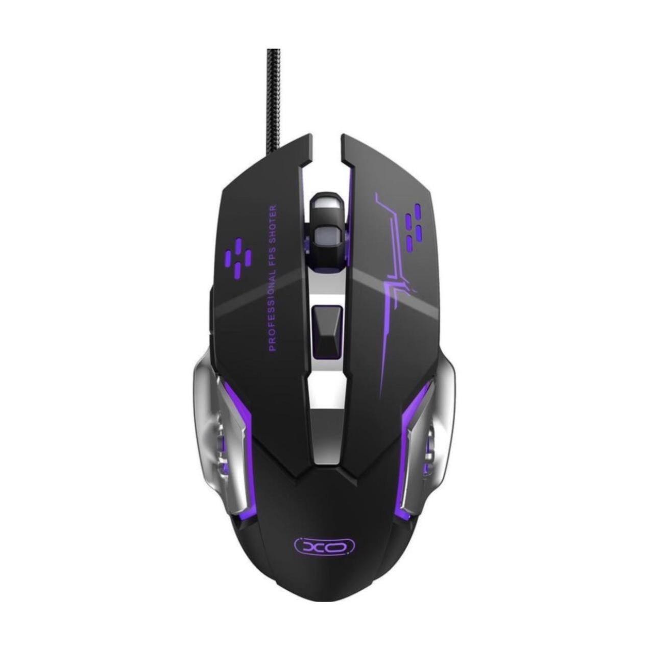 MOUSE GAMER CON CABLE XO - M10 CON 6 BOTONES E ILUMINACION RGB - 09908