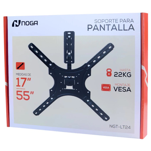 SOPORTE MONITOR/TV NGT-LT24 DE 17 A 55 - NOGA NET - SOPORTE09922