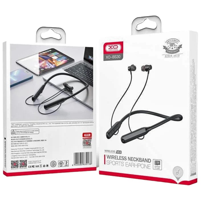 AURICULAR IN EAR BLUETOOTH XO-BS30 CON BATERÍA DE GRAN CAPACIDAD - 09929