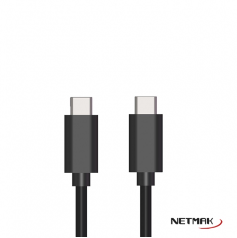 CABLE TIPO C A TIPO C 1.00 MTS NM-C57 NETMAK - CABLE09951