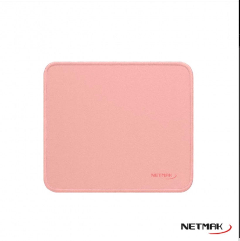 PAD MOUSE BORDADO NM-PAD3 ROSA NETMAK - PAD09955