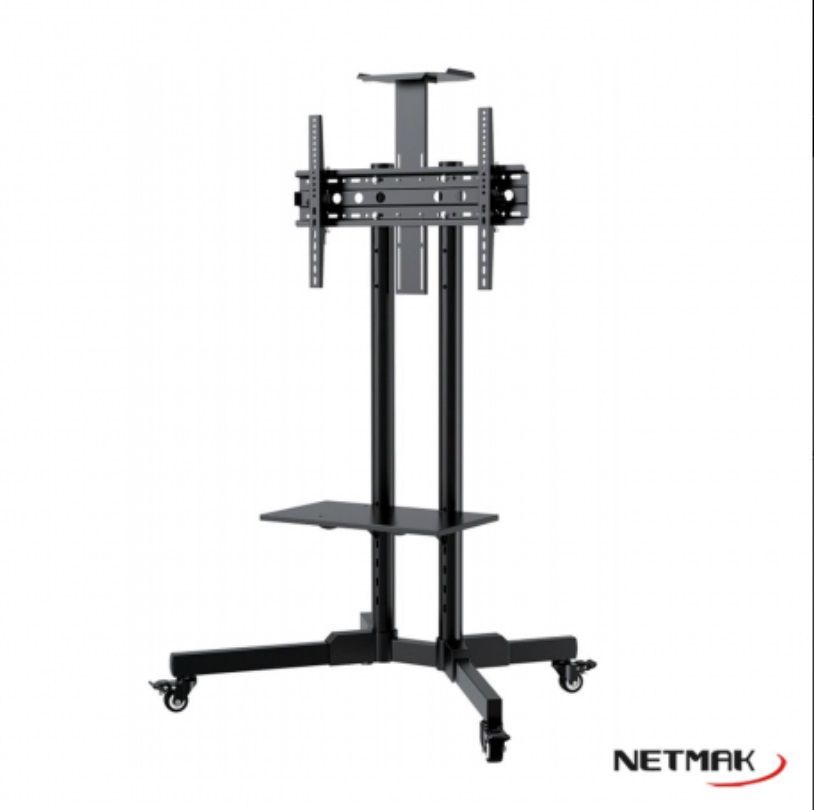 SOPORTE MONITOR/TV NM-ST37 DE PIE CON RUEDAS 32 A 75 NETMAK - SOPORTE09955
