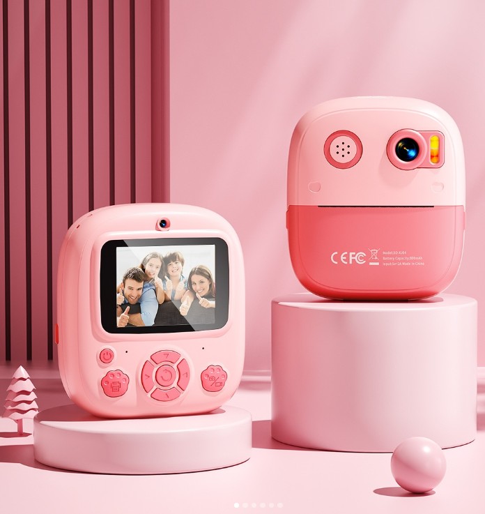 CAMARA FOTO INFANTIL IMPRIME INSTANTANEA XO- XJ04 CON DOBLE CÁMARA - 09971