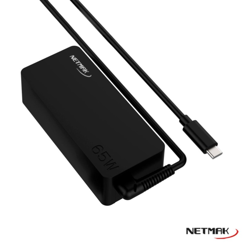 CARGADOR NOTEBOOK TIPO C NM-1265  65W - 09989