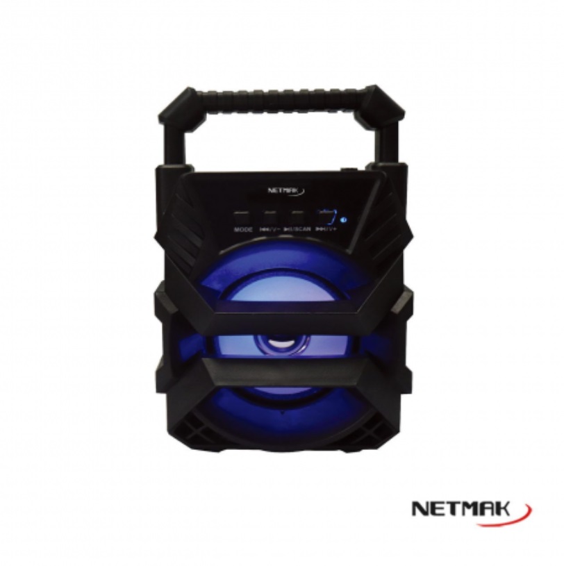 PARLANTES AUDIO BT ALIM BATERIA NM-DRAKE 5W NETMAK - 09999