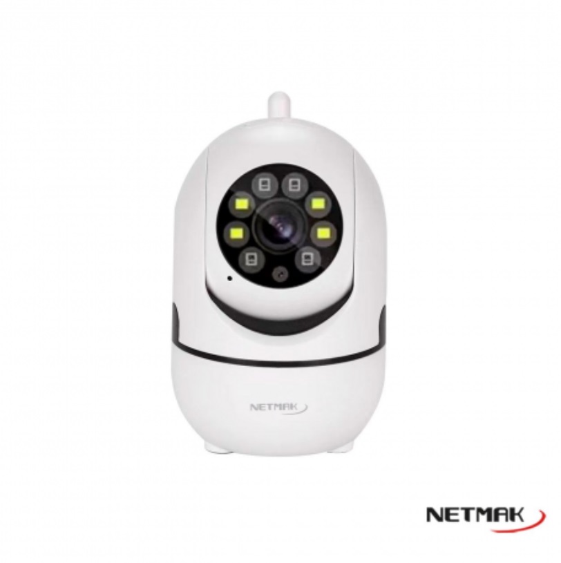 CAMARA IP INTERIOR WIFI C/ROTACION NM-IPCAM2 355º FULL HD 1080 C/MOVIMIENTO - 10001