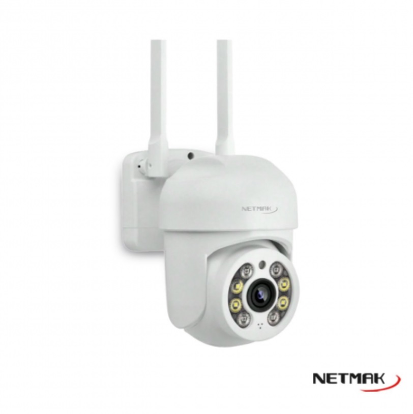 CAMARA IP EXTERIOR WIFI C/ROTACION NM-IPCAM3 355ºX80º FULL HD 1080 C/MOVIMIENTO - 10002
