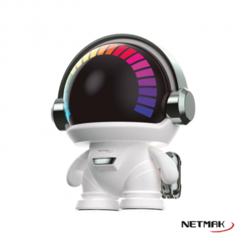 ASTRONAUTA PROYECTOR AUDIORITMICO NM-ALPHA PARLANTE 3W - 10023