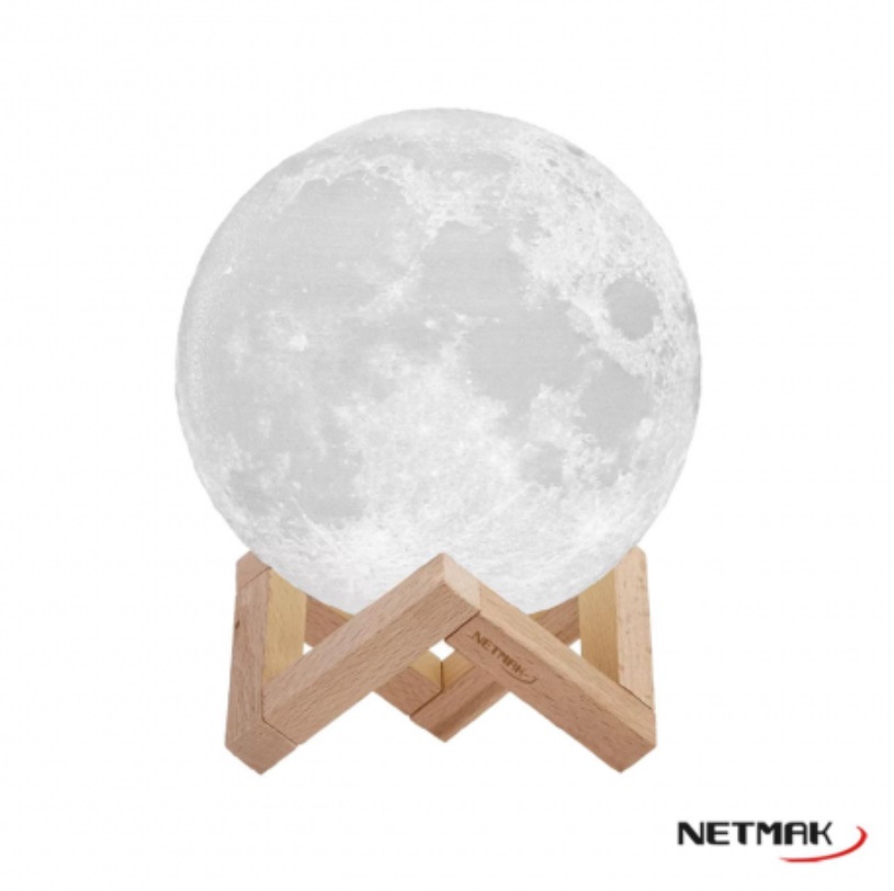 LAMPARA AMBIENTE FORMA DE LUNA NM-MOON - 10024