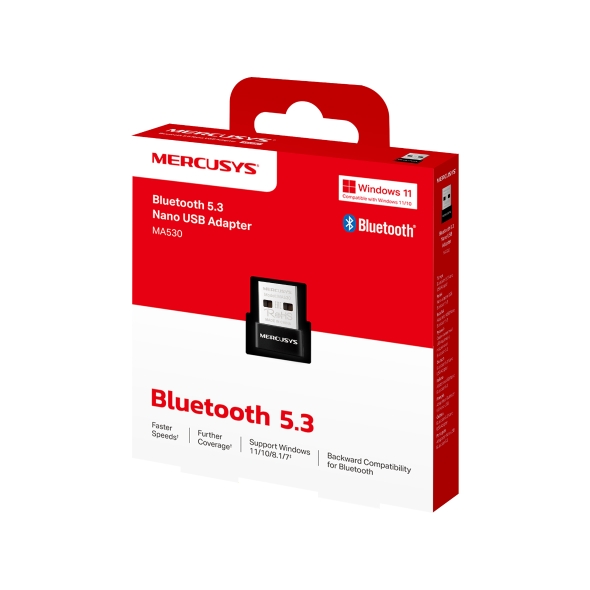 ADAPTADOR BLUETOOTH 5.3 MA530 MERCUSYS 5.3 USB NANO
2176 - ADAPTADOR10043