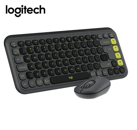 TECLADO BLUETOOTH POP ICON GRAPHITE BLUETOOTH/WIRELESS - 920-013052 LOGITECH - TECLADO10059