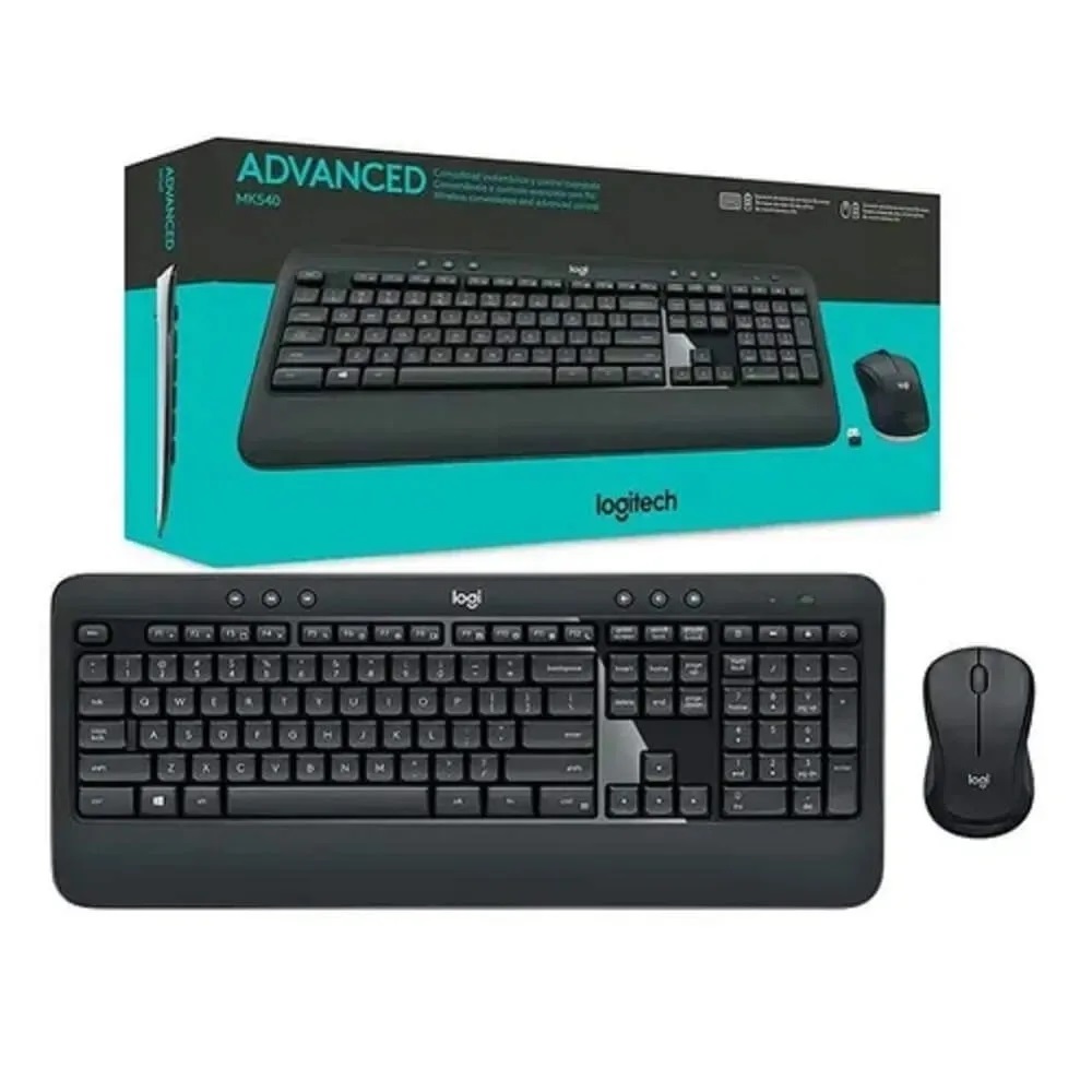 TECLADO + MOUSE WIRELESS MK540 BLACK 920-008673 LOGITECH - TECLADO10060