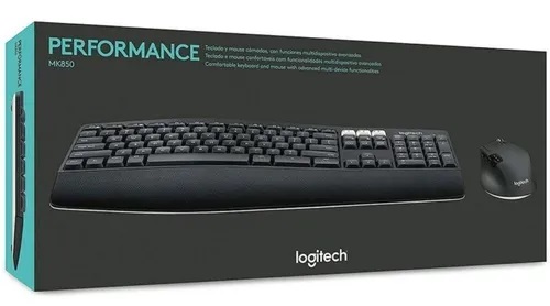 TECLADO + MOUSE WIRELESS MK850 PERFORMANCE 920-008659 LOGITECH - TECLADO10061