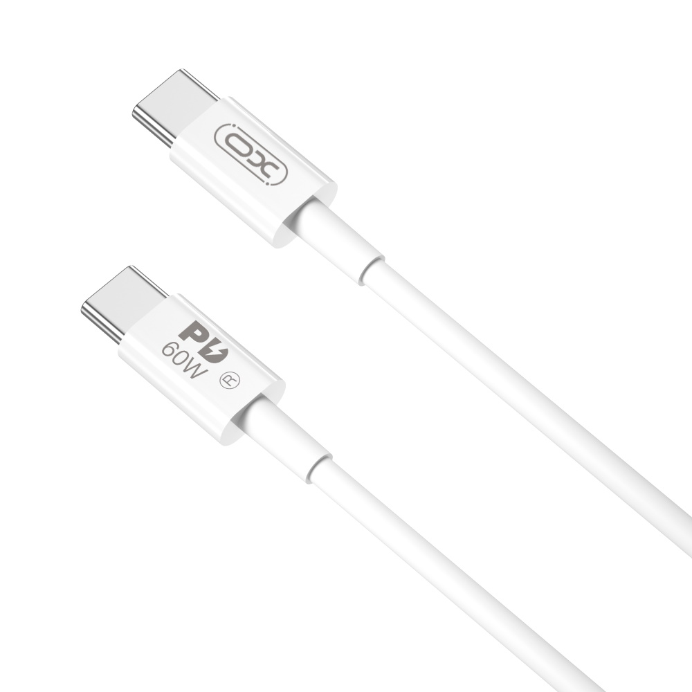 CABLE TIPO C A TIPO C  1.0 MTS XO-NB-Q190A 60W BLANCO