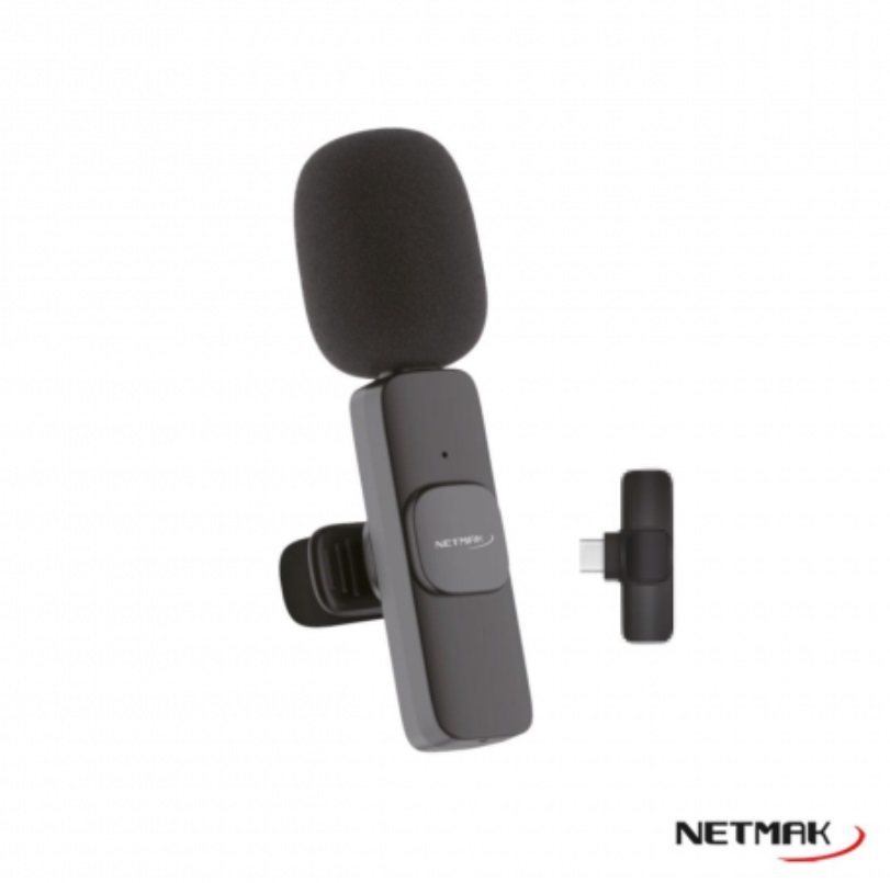 MICROFONO CORBATERO INALAMBRICO TIPO C NM-MC10 - 10104